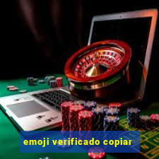 emoji verificado copiar